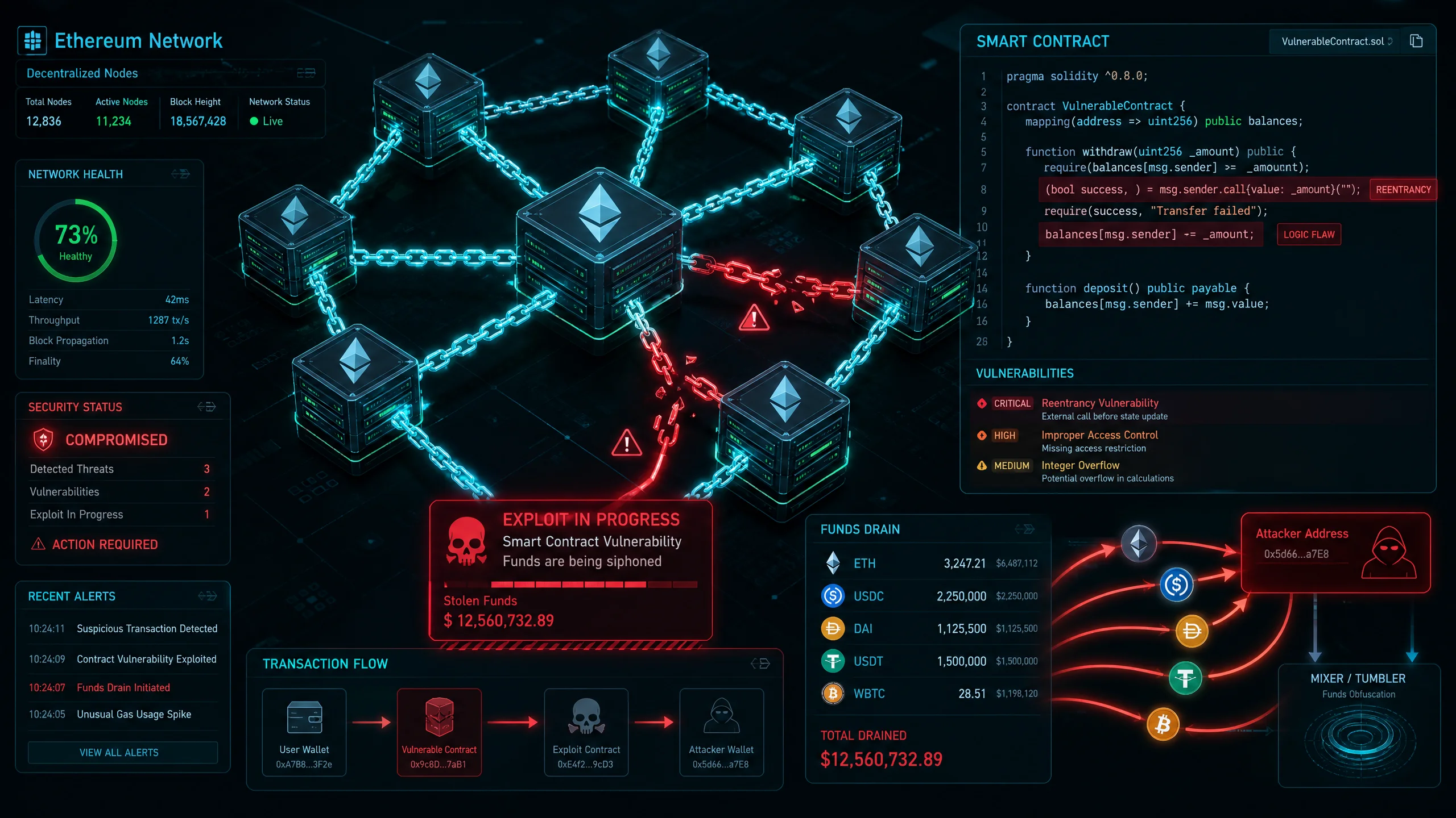 区块链智能合约漏洞分析